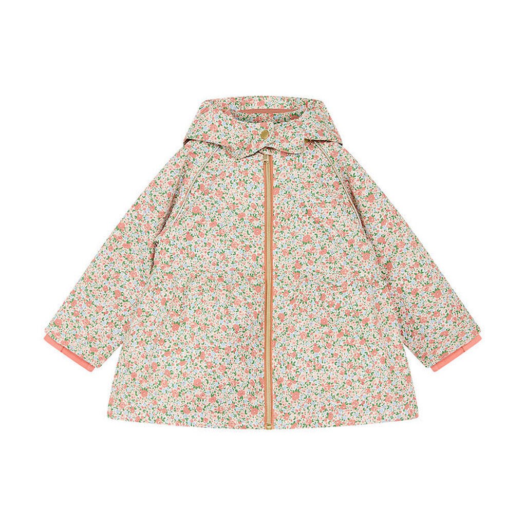 Hust and Claire sommerjakke - HCOvinni - Flamingo m. Blomster