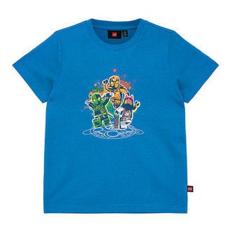 LEGOÂ® Ninjago T-shirt - LWTano - Middle Blue