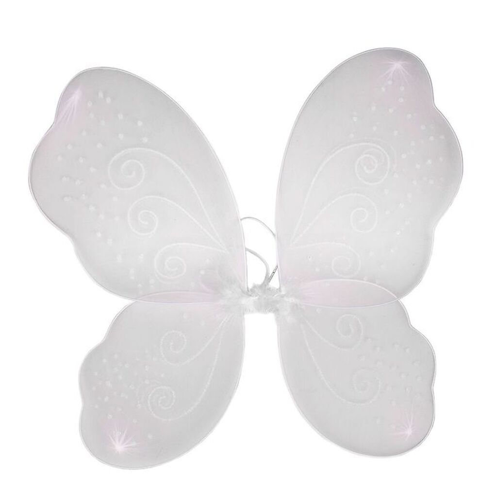 Molly & Rose Udklædning - Fe Vinger - Hvid