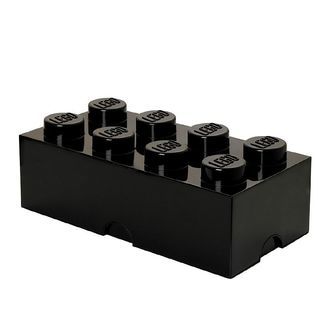 LEGOÂ® Storage Opbevaringsboks - 8 Knopper - 50x25x18 - Sort