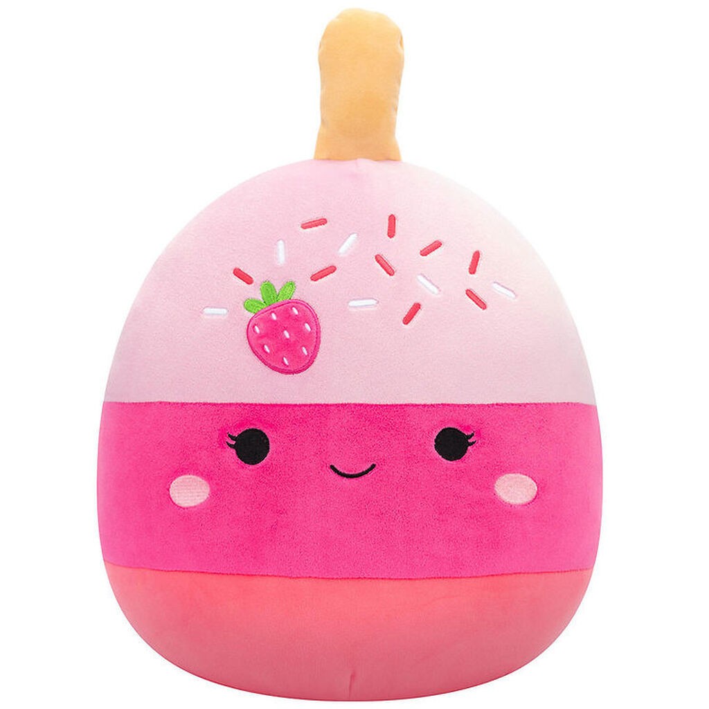 Squishmallows Bamse - 30 cm - Stawberry Cake Pop
