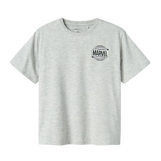 Name It T-shirts - Marvel - NkmMajor - Light Grey Melange