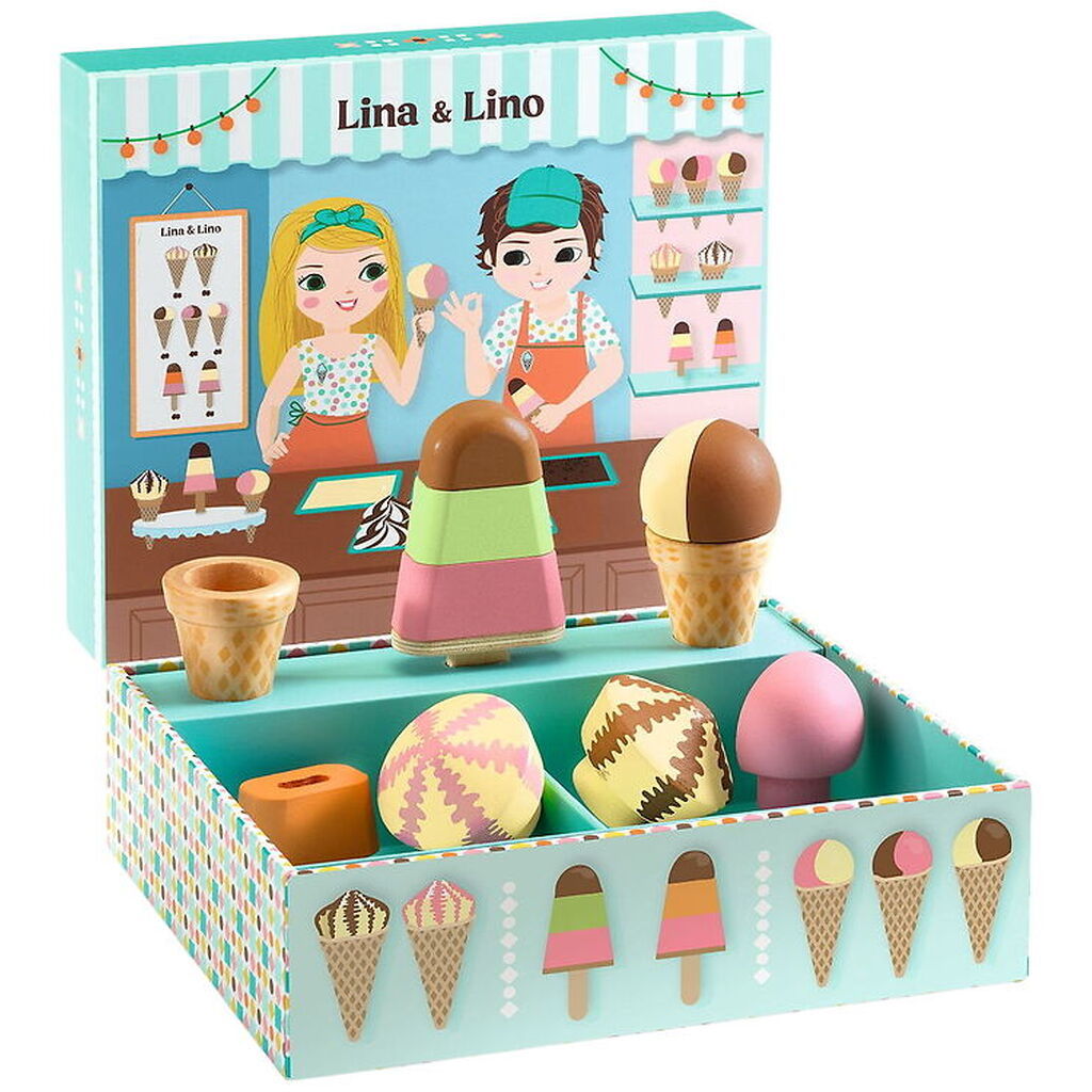 Djeco Isbod - Træ Lina & Lino