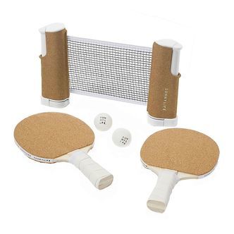 SunnyLife Bordtennis - Play On Table Tennis - Kork
