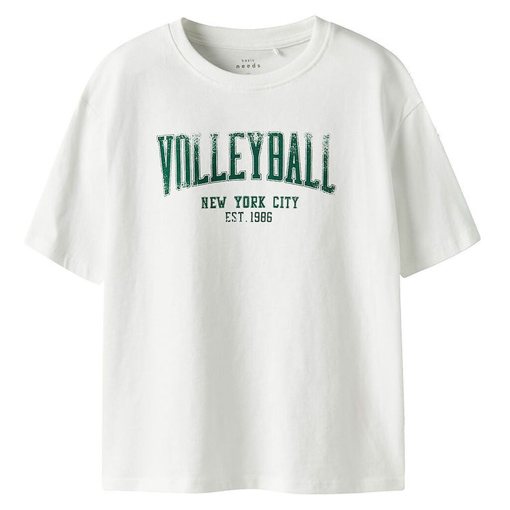 Name It T-shirt - NkmValix - Bright White/Volleyball