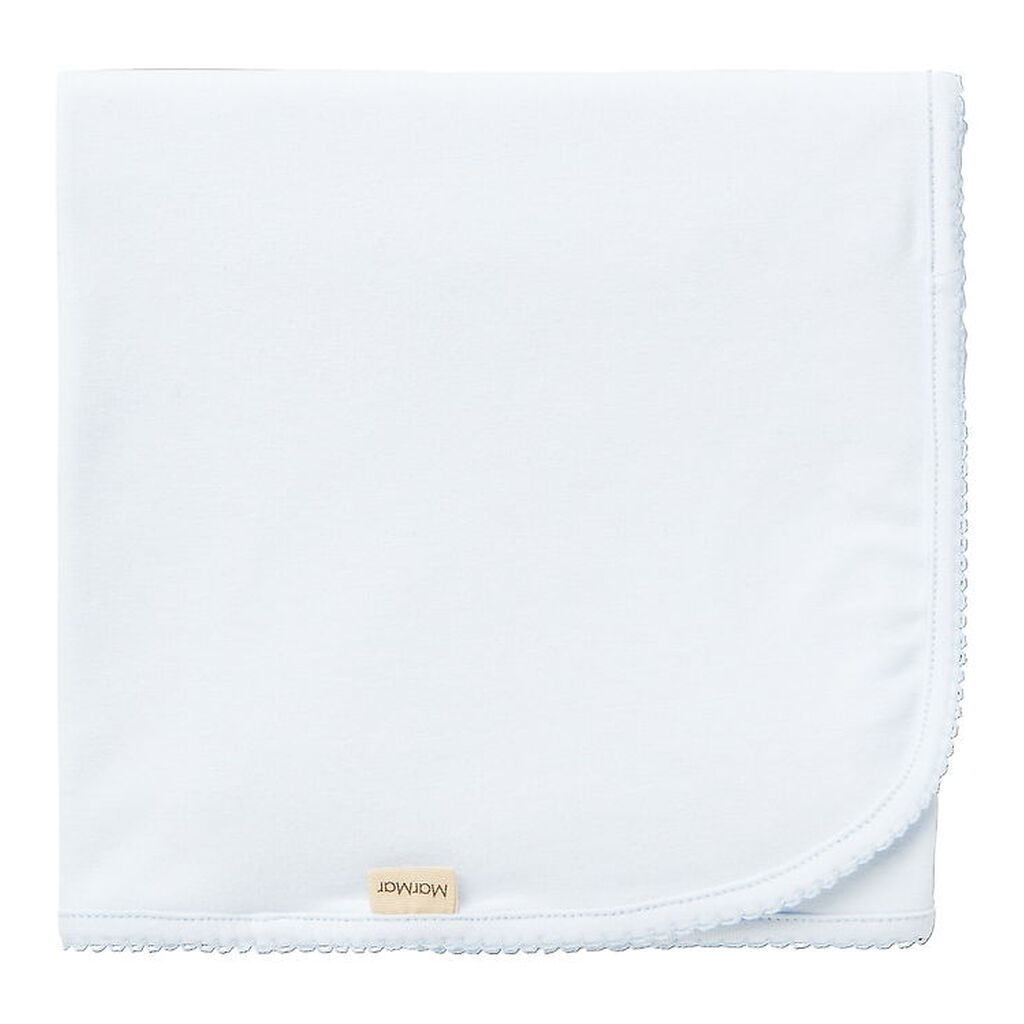 MarMar Babytæppe - 80x80 cm - Alida - Noos - Lyseblå