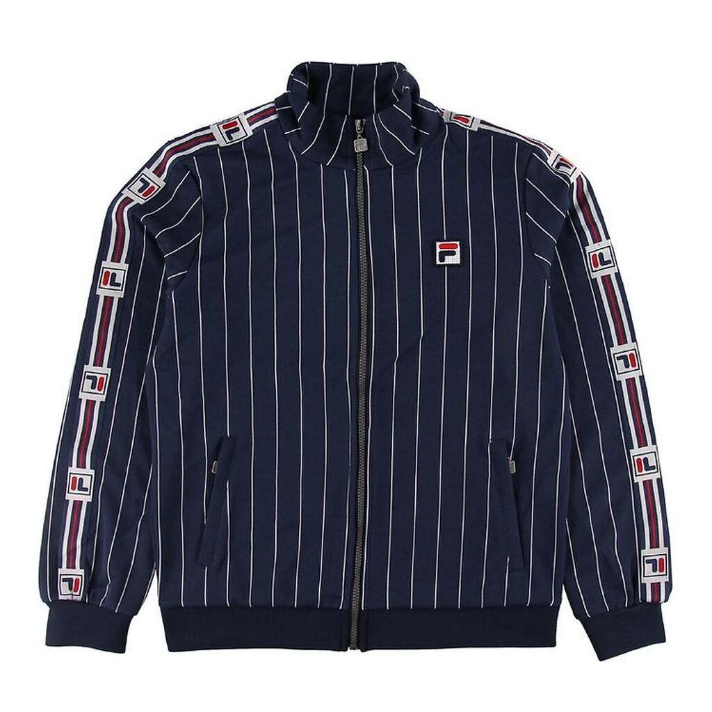 Fila Cardigan - Haben - Navystribet