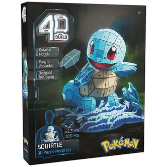 4D Puzzles 3D Puslespil - Pokémon 25,6 cm - Squirtle