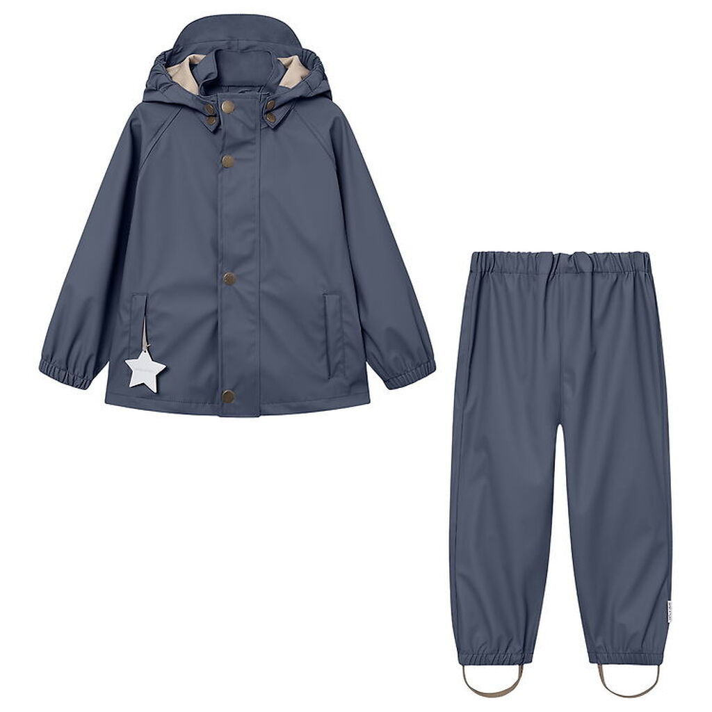 Mini A Ture Regntøj - PU - MatReinar - Ombre Blue