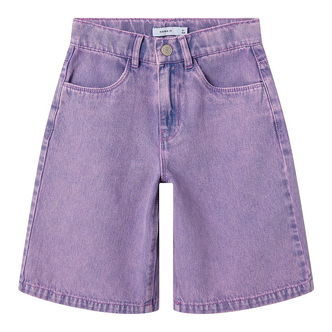 Name It Shorts - Denim - NkfRose - Orchid/Overdyed