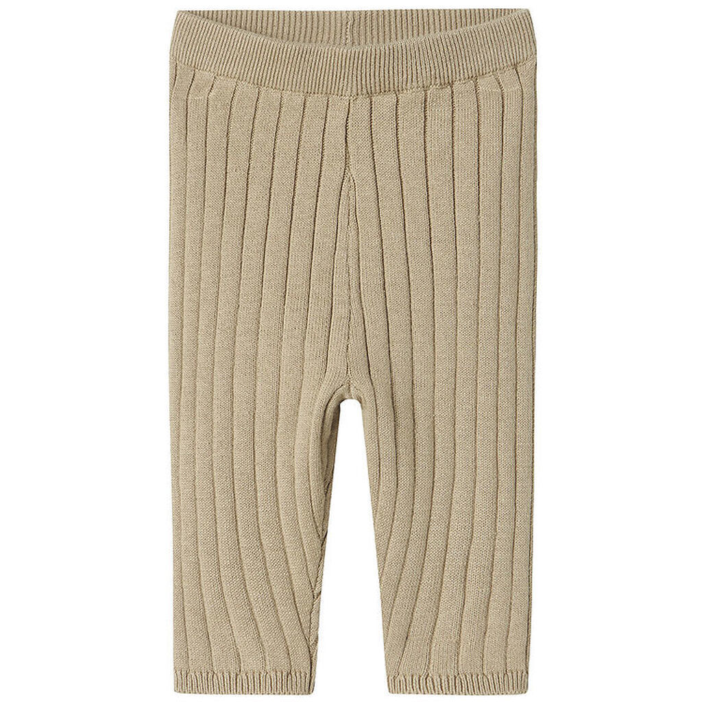 Name It Leggings - Strik - Rib - NbnOmun - Island Fossil