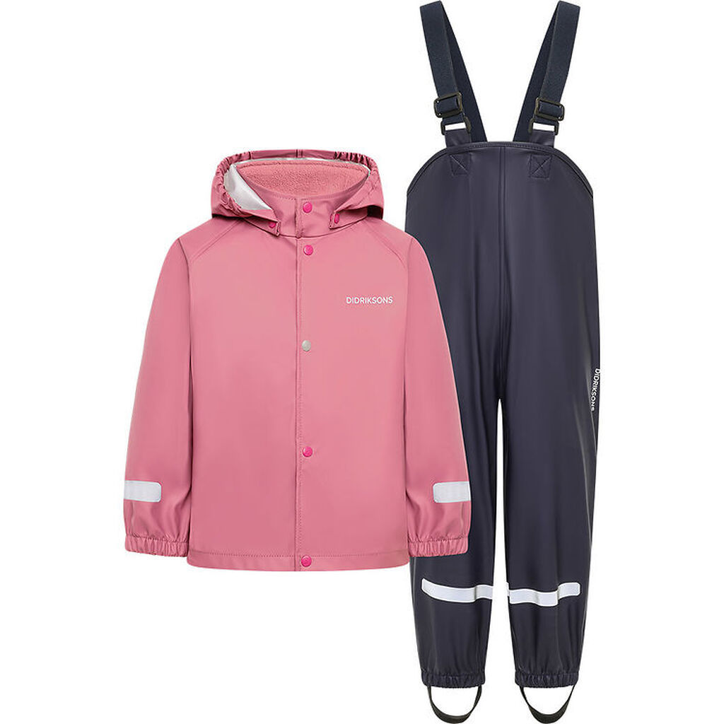 Didriksons Regntøj m. Seler - PU - Slaskeman - Heather Pink