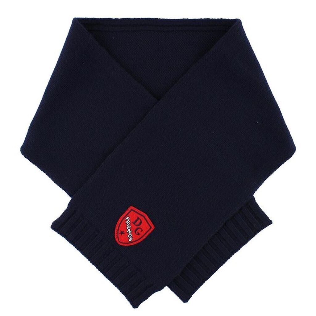 Dolce & Gabbana Halstørklæde - 105x20 - Uld - Navy