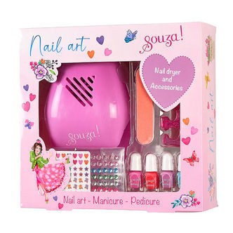 Souza Neglesæt - Nail Dryer & Nail Polish