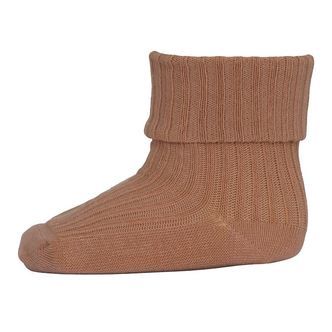 MP Strømper - Rib - Tawny Brown