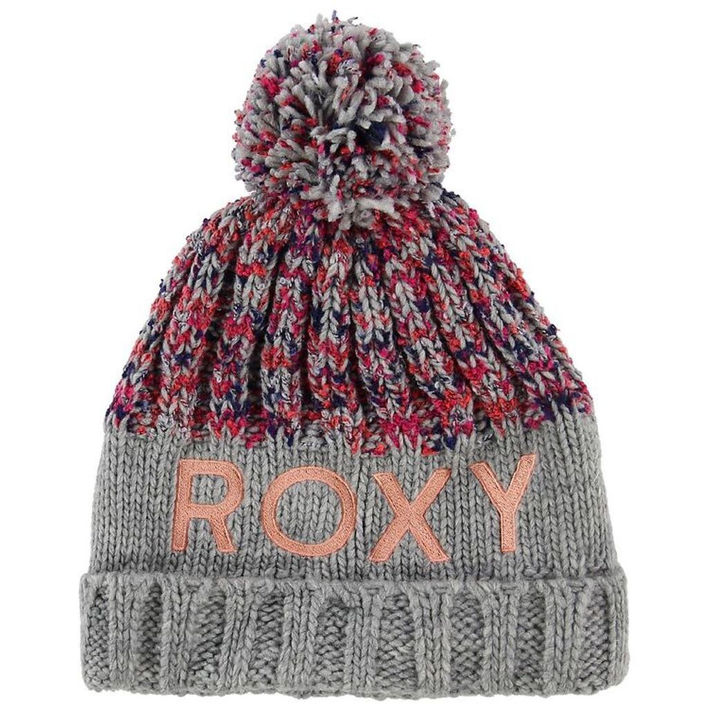 Roxy Hue - Strik - Grå m. Kvast/Logo