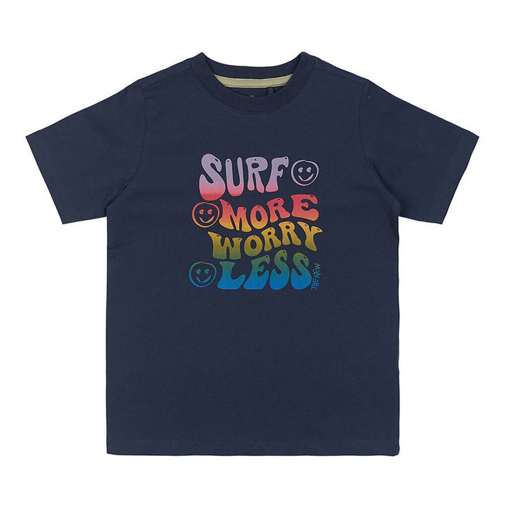 The New T-shirt - TnOlsen - Mood Indigo - m. Print