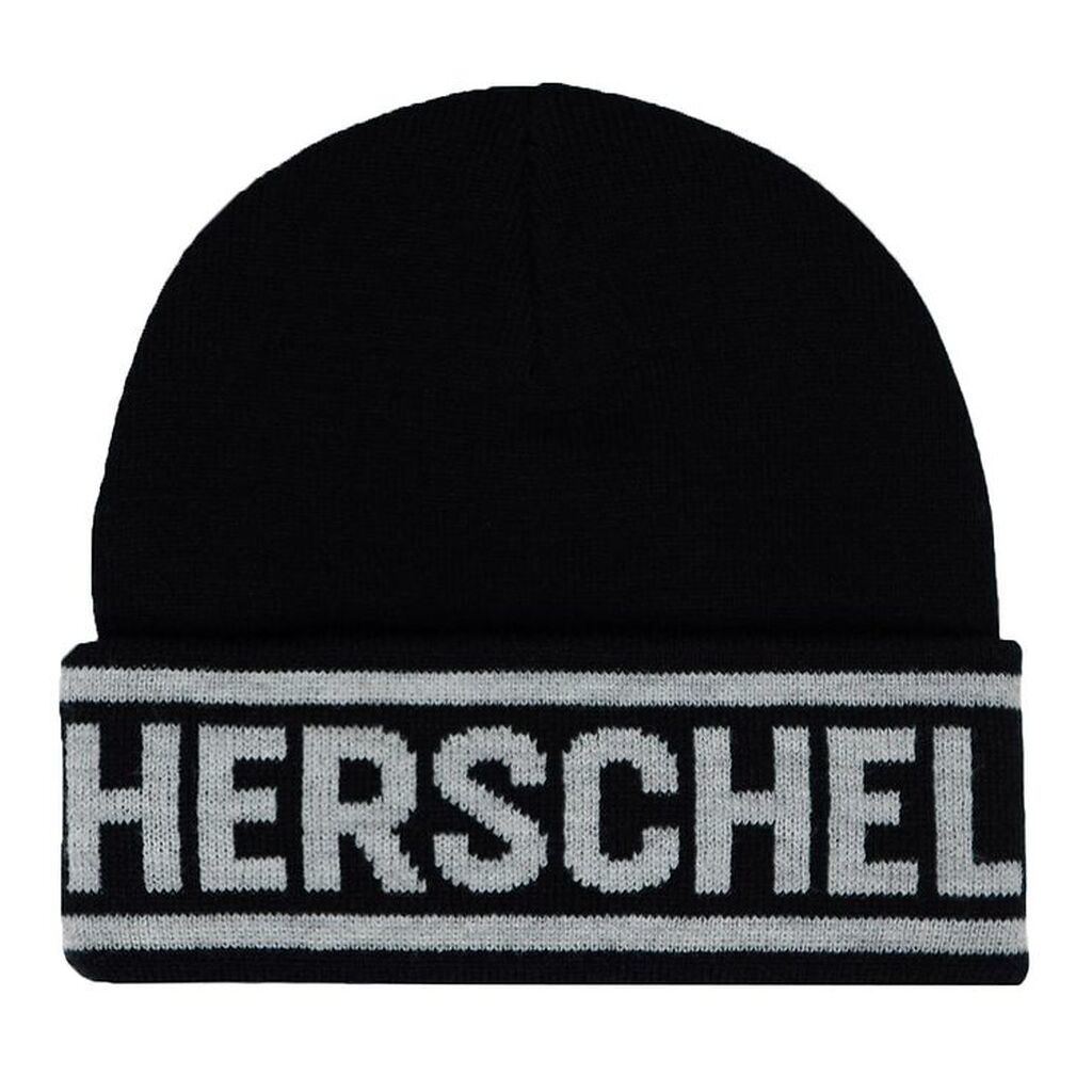 Herschel Hue - Strik - Elmer - Black/Heather Light Grey