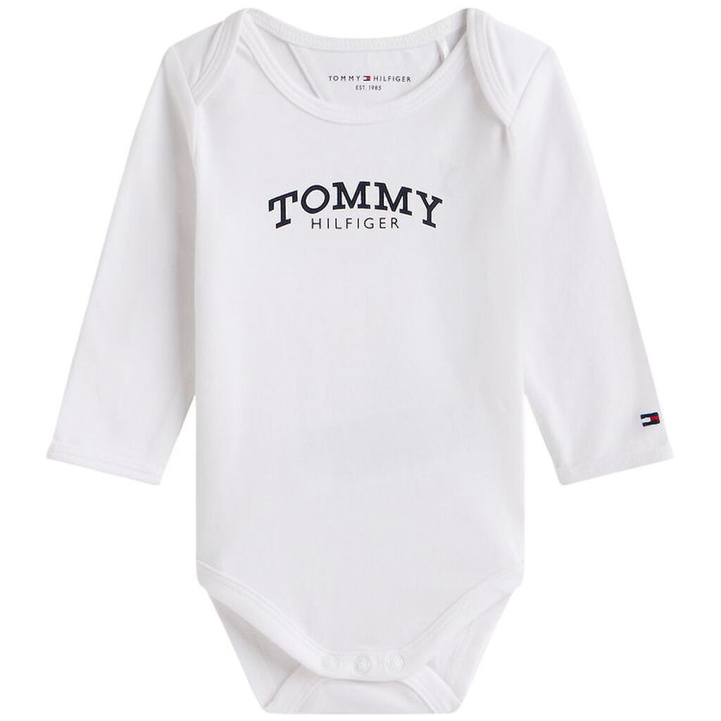 Tommy Hilfiger Body l/æ - Monotype - Hvid