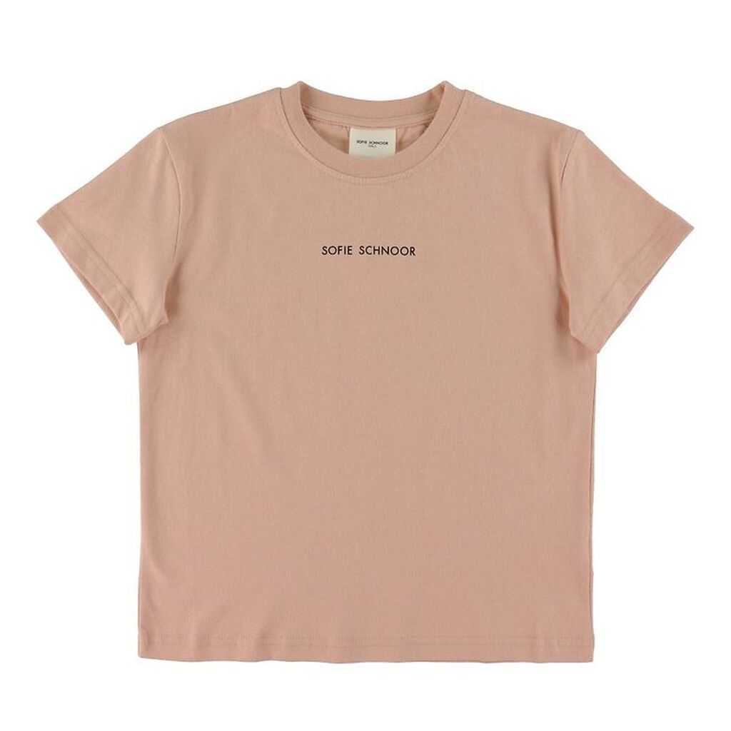 Petit by Sofie Schnoor T-Shirt - Light Rose m. Logo