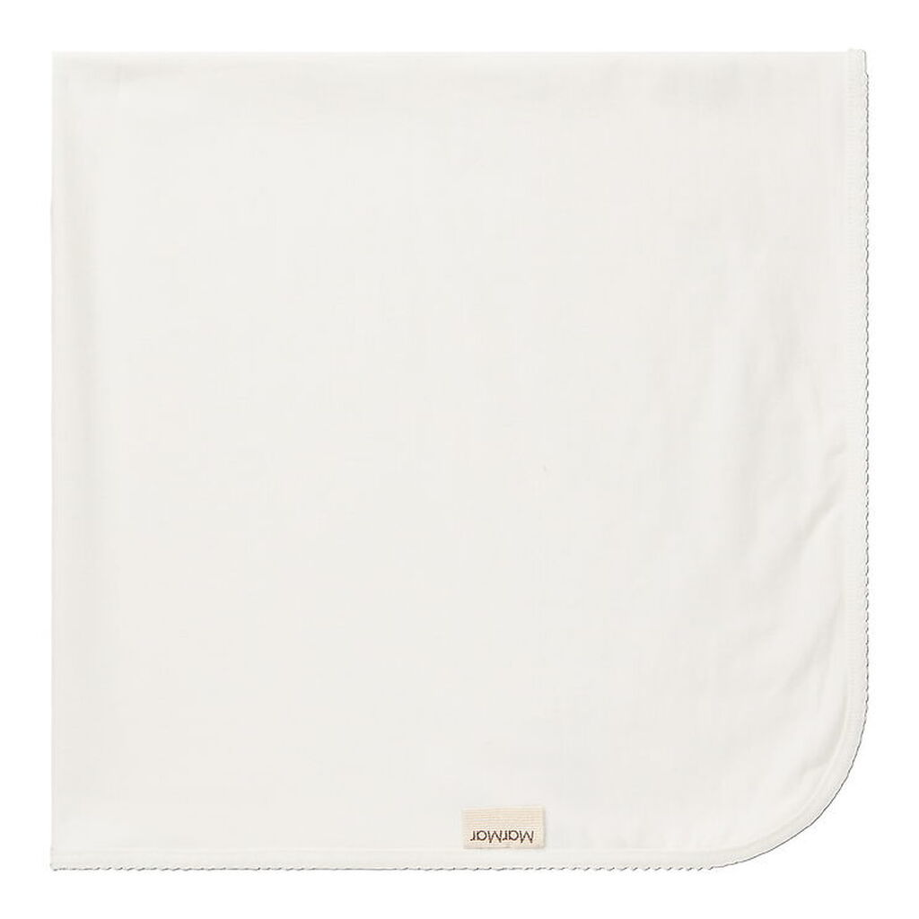 MarMar Babytæppe - 80x80 cm - Alida - Noos - Gentle White