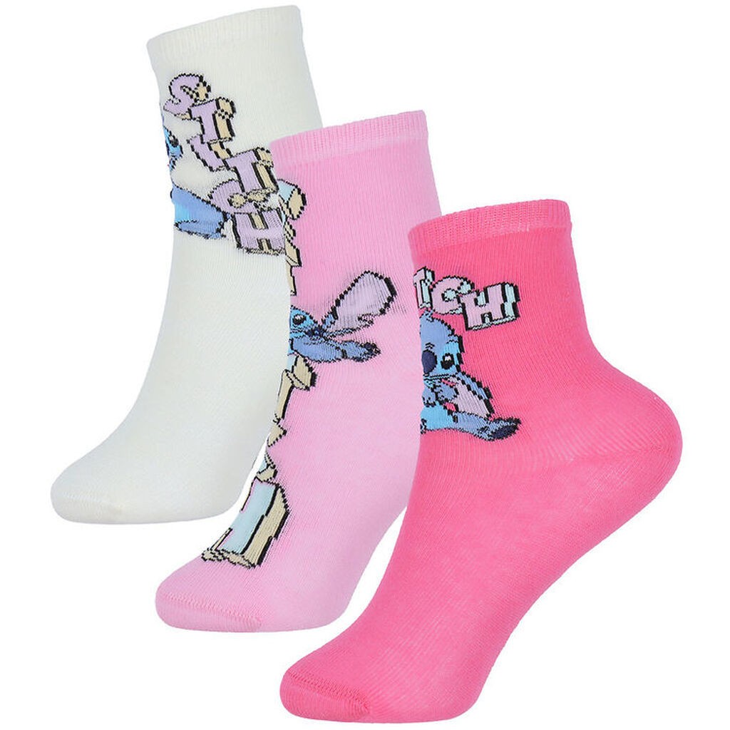 Name It Strømper - 3 Pack - Pink Frosting/3p CARMINE ROSE+PINK F