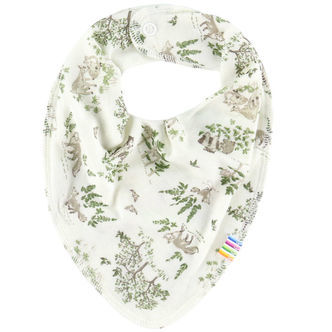 Joha Savlesmæk - Uld/Silke - Off White m. Træer