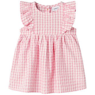 Name It Kjole - NbfHalmi - Cameo Pink m. Tern