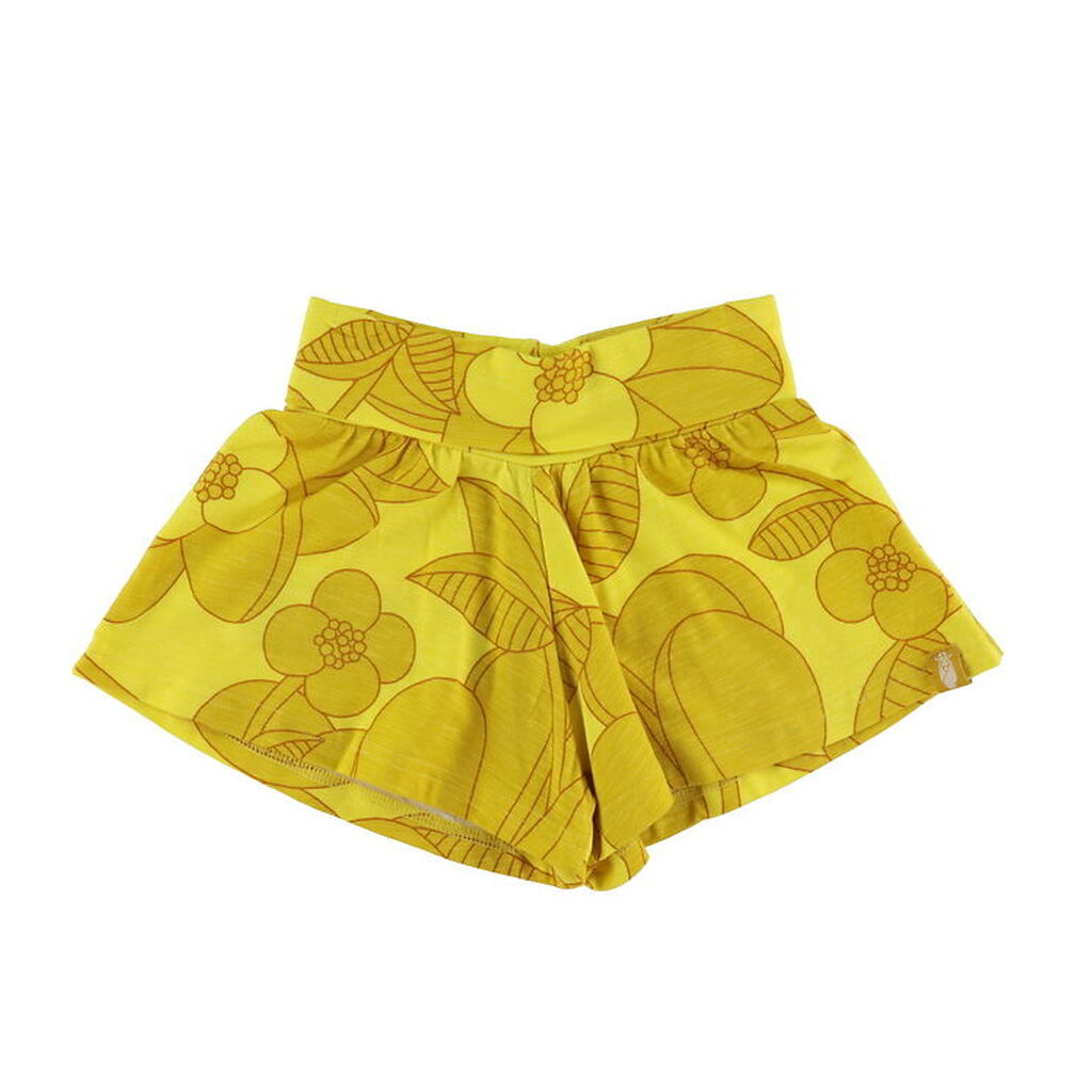 Danefæ Shorts - Daneoyster - Mellow Yellow Bloom Boom