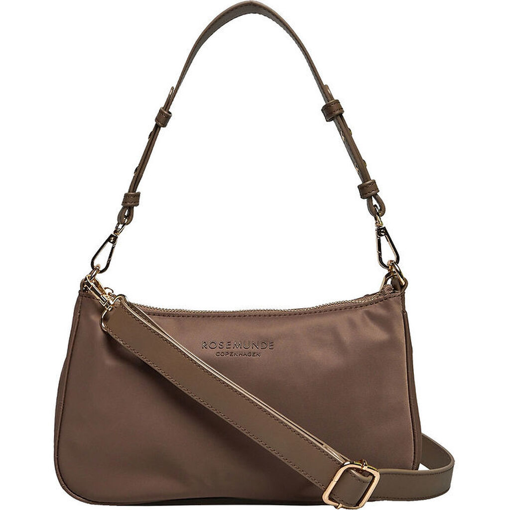 Rosemunde Taske - Hand Bag - Taupe/Guld