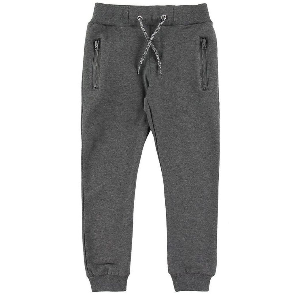Name It Sweatpants - NkmHonk - Noos - Mørkegråmeleret