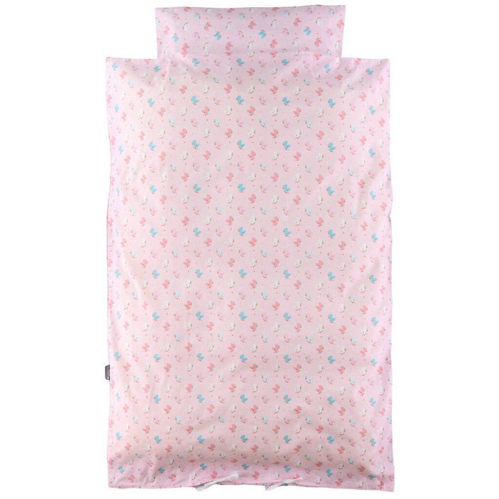Nørgaard Madsens Sengetøj - Voksen - Pink m. Enhjørning Hoved