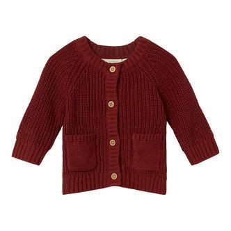 Lil Atelier Cardigan - Strik - Spiced Apple