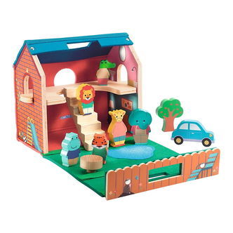 Djeco Trælegetøj - SoftiHouse