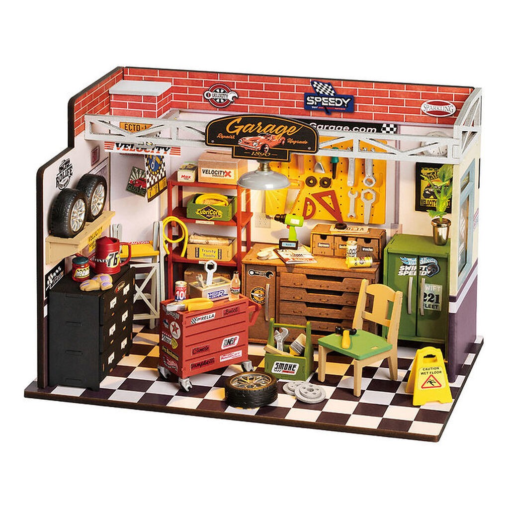 Rolife Miniature-diorama - DIY - Garage Workshop DG165 - 157 Del