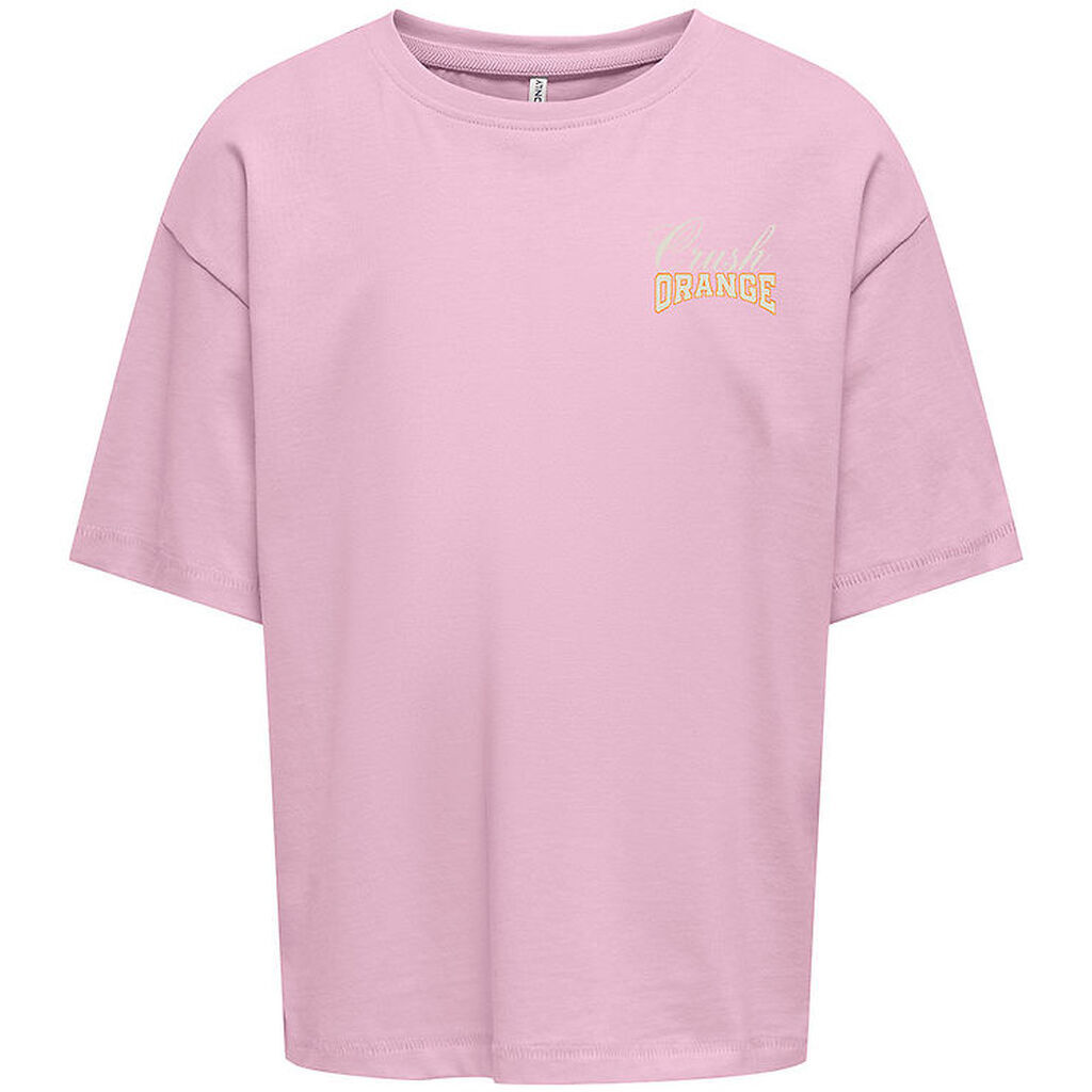 Kids Only T-shirt - KogHelen- Roseate Spoonbill/Orange