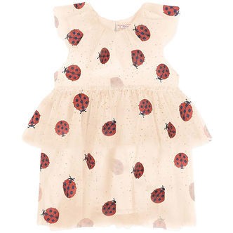 Konges Sløjd Kjole - Tyl - Fayette - Ladybug Glitter