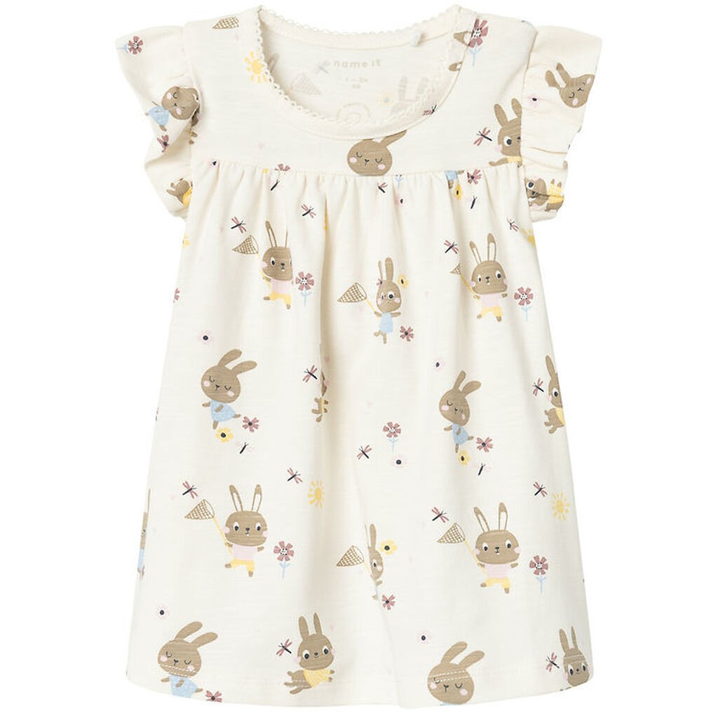 Name It Kjole - NbfHejse - Jet Stream m. Kaniner