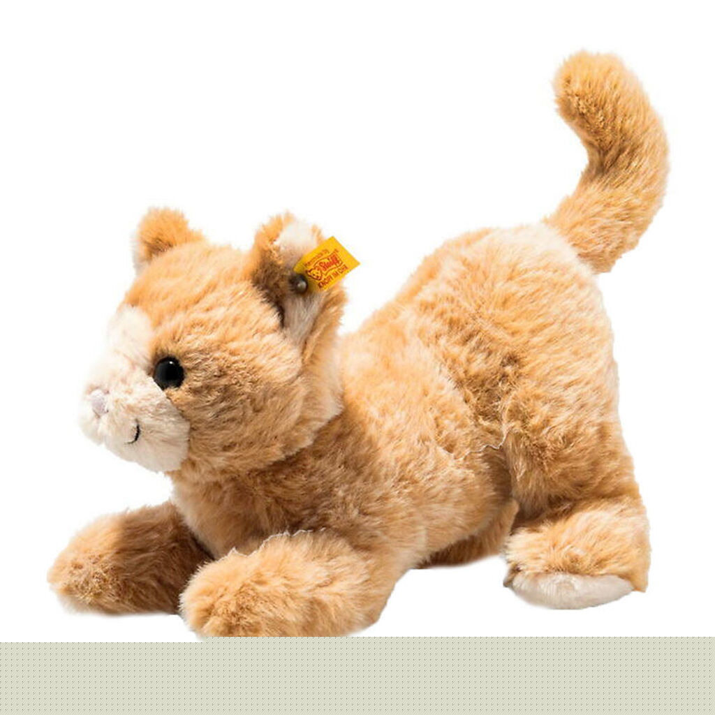 Steiff Bamse - 26 cm. - Soft Cuddly Friends Cassie Cat - Reddish
