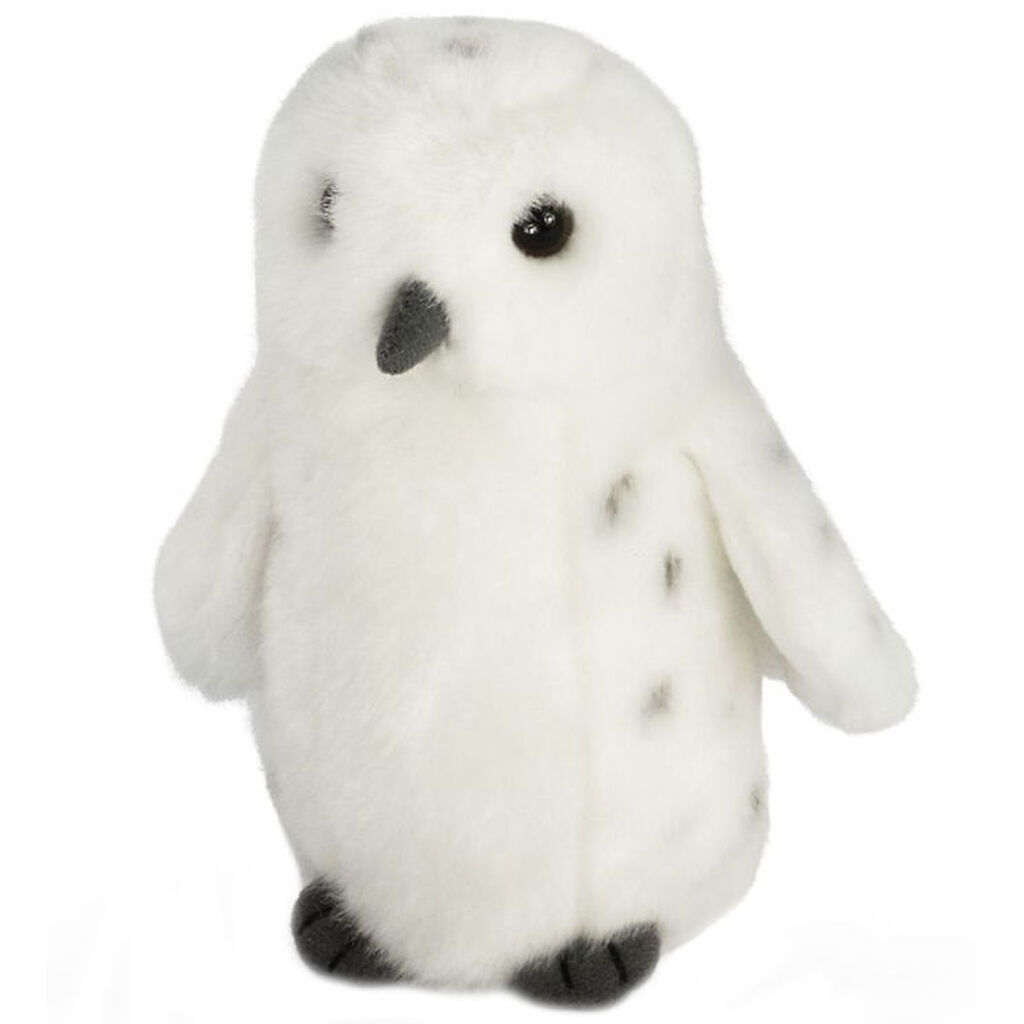 Living Nature Bamse - 17x9 cm - Sneugle - Hvid