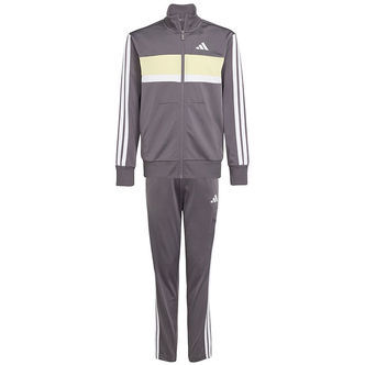 adidas Performance Sweatsæt - J 3S TIBERIO TS - GRESTR/WHITE/POW