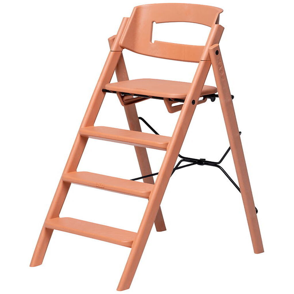 KAOS Højstol - Klapp - Genanvendt Platik - Terracotta Pink