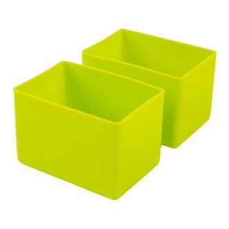 MontiiCo Indsatser - 2-pak - Bento Feast - Silikone - Matcha