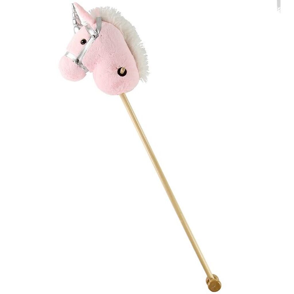 Teddykompaniet Kæphest - 100 cm - Lyserød