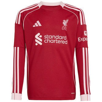 adidas Performance Fodboldtrøje - Liverpool 25/26 Hjemmebane - S