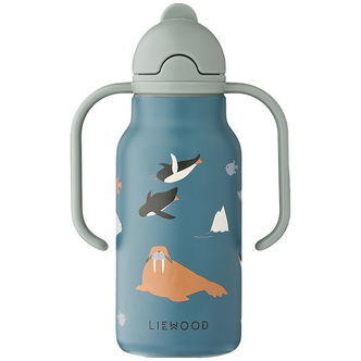 Liewood Drikkedunk - Kimmie - 250 ml - Arctic Sea/Ocean view