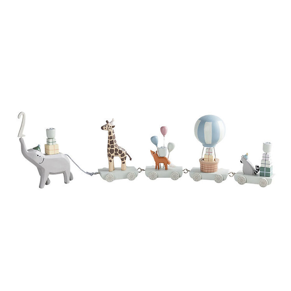 Sebra Fødselsdagstog - Træ - 55 cm - World Of Sebra