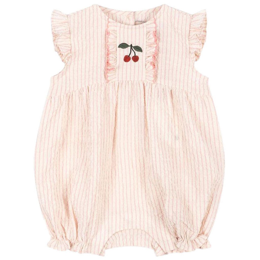 Konges Sløjd Sommerdragt - Ellie - Peony Stripe