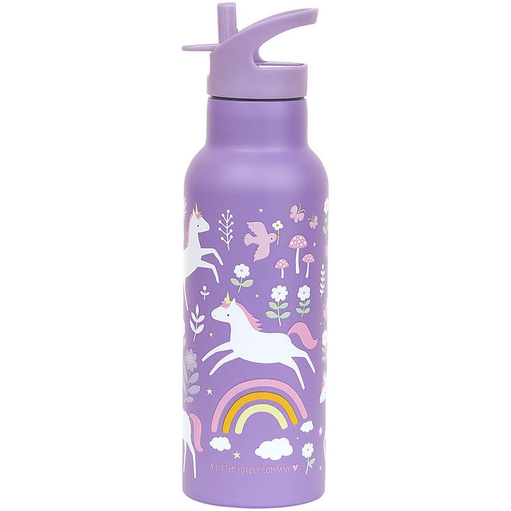 A Little Lovely Company Termoflaske - 500 ml - Unicorn Dreams