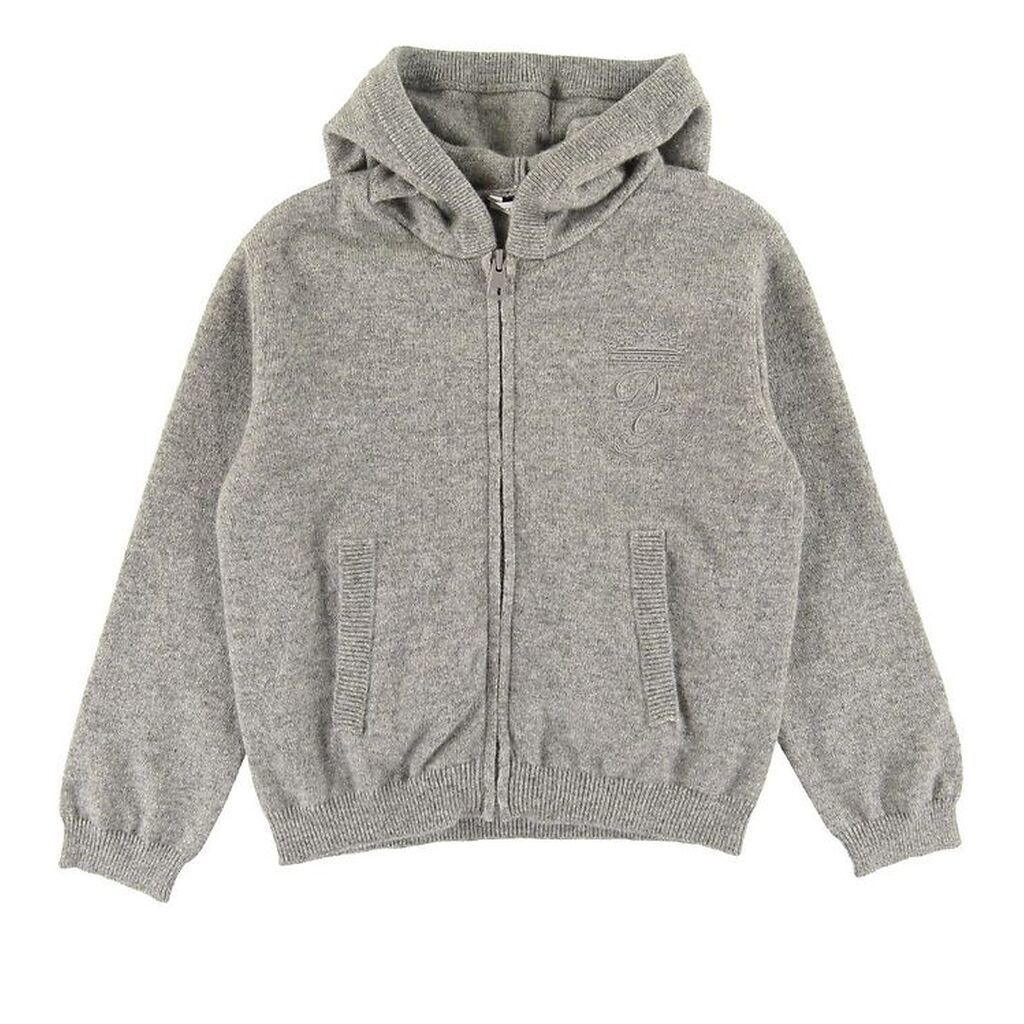 Dolce & Gabbana Cardigan - Uld - Heritage - Gråmeleret